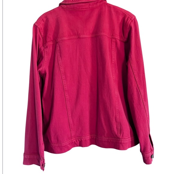 EUC Coldwater Creek Cabincore Red Jacket size Medium - Picture 2 of 8